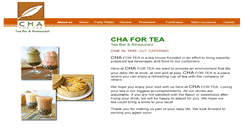 Desktop Screenshot of chafortea.com