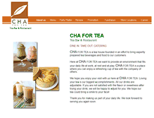 Tablet Screenshot of chafortea.com